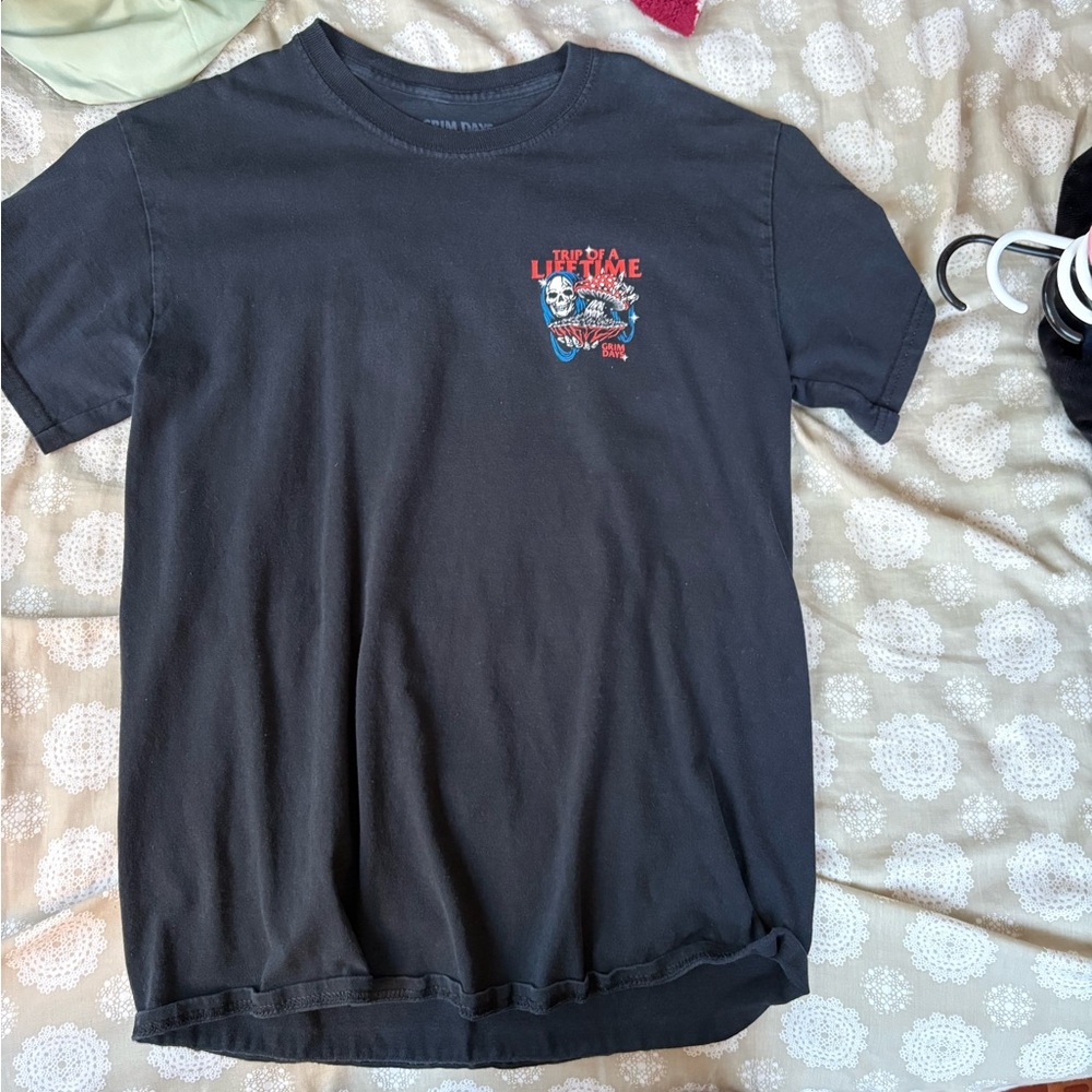 Black Graphic Tee